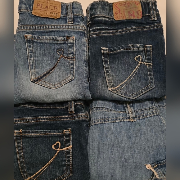 The Children's Place Other - 🧡 The Children's Place Lot 4 Items Jeans Skort Shorts Girls 8